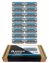 DORCO Pace 4 Pro four-blade cartridge close-up for a smooth shave.