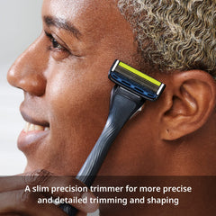 Dorco Pace 5 Pro guardbar guides skin toward blades for fewer nicks