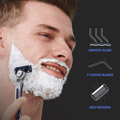 Dorco Pace 7 interchangeable heads pack compatible with Dorco handles