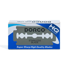 DORCO ST300 platinum blade with sharp edge for a smooth, precise shave.