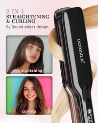 Dorisilk dual-voltage travel-friendly design for worldwide styling.
