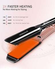 Dorisilk plasma technology smooths and shines by sealing the cuticle.