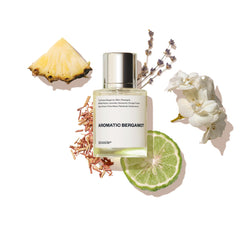 Dossier Aromatic Bergamot top notes for a refreshing unisex allure.
