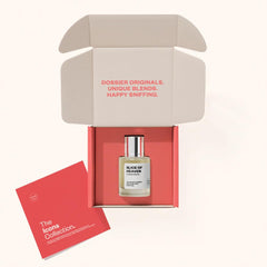 Dossier Slice of Heaven jasmine-orange blossom heart adds delicate daytime charm.
