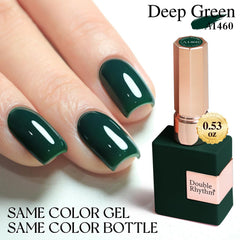 Double Rhythm base coat applied before gel polish