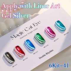 Double Rhythm botella de gel color puro para uñas con acabado suave.