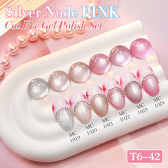 Double Rhythm magnet tool demonstrates magnetic cat-eye shimmer on each coat.
