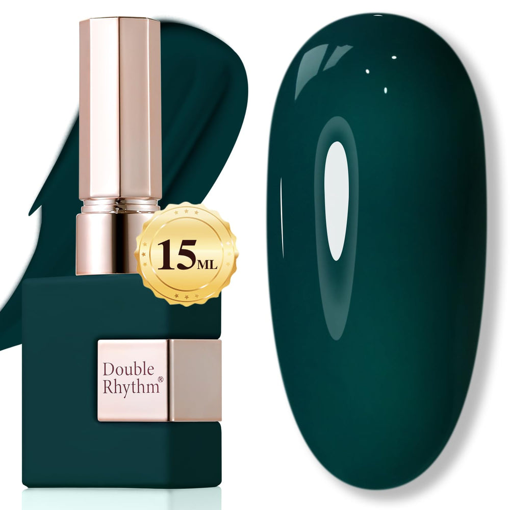 Double Rhythm gel polish 15ml bottle for at-home manicures with long-lasting color