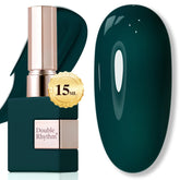 Double Rhythm gel polish 15ml bottle for at-home manicures with long-lasting color