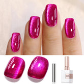 Gel Double Rhythm: efecto ojo de gato magnético para un look único