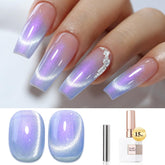 Double Rhythm ojo de gato gel con imán para crear efecto magnético en uñas.