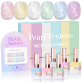 Double Rhythm Pearl Pink gel polish bottle in 15ml for a silky finish.