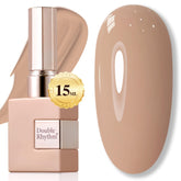 Double Rhythm Deep Khaki 15ml bottle front view showing the sheer shade