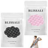 DOUNIU Blissal exfoliating towel front view for a full-body spa-like cleanse