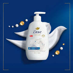Nutrición profunda de Dove Cuidado Avanzado para la piel de las manos.