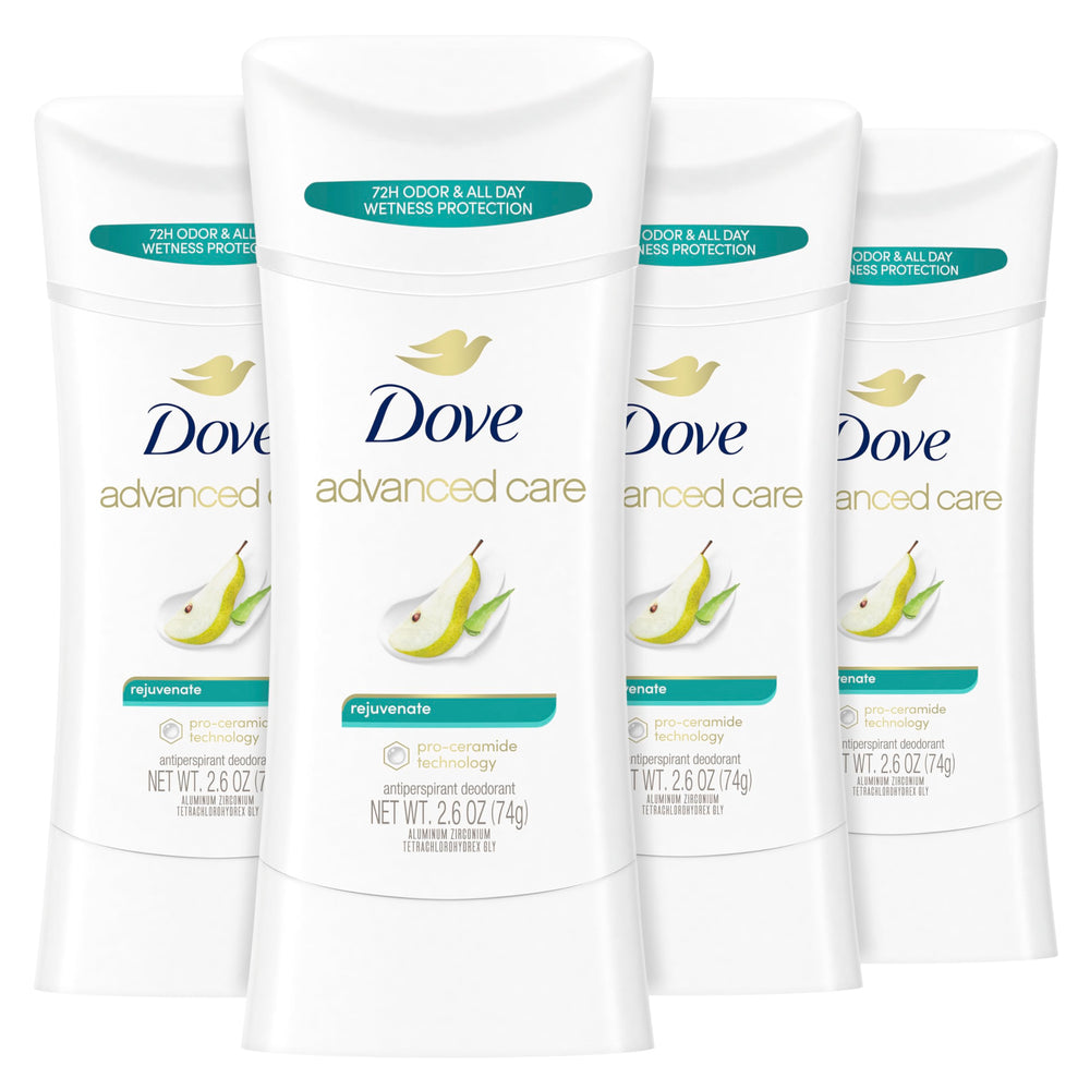 Dove Advanced Care Rejuvenate packaging highlights Pro-Ceramide technology for skin support
