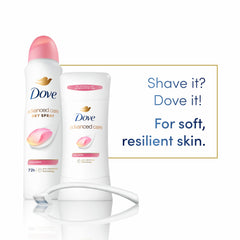 Applying Dove Rose Petals stick to underarms for quick absorption.