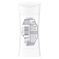 Dove Advanced Care stick close-up texture for a smooth glide.