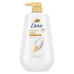 Dove gel de baño con pump de jojoba para hidratación suave