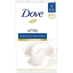 Dove Barra de Belleza Azul Sin Fragancia: ideal para piel sensible y uso diario.