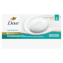 Dove Barra con 1/4 crema hidratante, piel más suave tras la ducha