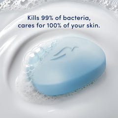 Dove Beauty Bar: acción antibacteriana suave, ideal para eliminar suciedad sin resecar.