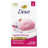 Dove Barra Fruta del Dragón: nutrición profunda para piel suave y calmada tras la ducha.