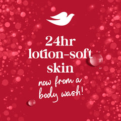 Dove Body Wash rich lather reveals silky-soft skin.