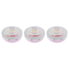 Dove crema rosa, textura cremosa facilita la aplicación y absorción.