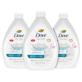 Jabón Dove Cuidado y Protección en pack de tres para piel suave