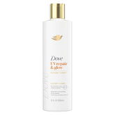 Dove Damage Therapy Acondicionador, botella visible, ideal para proteger del sol y brillo intenso.