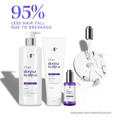 Dove Derma Scalp Density Boost: niacinamida y péptidos para cuero cabelludo sano.