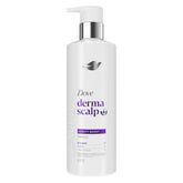 Dove Derma Scalp Density Boost shampoo bottle for a fuller look.