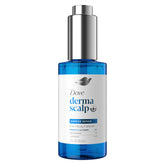 Dove Derma Scalp Serum en envase, cuida el cuero cabelludo con suavidad.