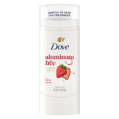 Dove Desodorante Barra Berry Spritz, frambuesa brisa, protección duradera para todo el día