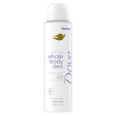 Desodorante Dove Coco-Vainilla: control de olor 72 h para todo el cuerpo.