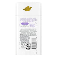Dove Desodorante Coco Vainilla envase 2-6oz, cómodo para llevar.