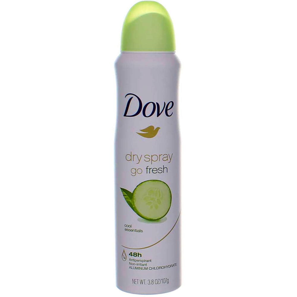 Dove Desodorante Dry Spray Cool Essentials, pack 3 botes con protección antitranspirante de larga duración
