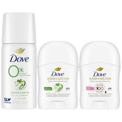 Desodorante Dove de viaje para mujer pack 3, compacto para viajar.