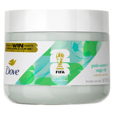 Dove Exfoliante Corporal Palo Santo y Salvia: textura cremosa para exfoliar suavemente la piel.