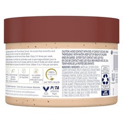 Dove Exfoliante Corporal, textura cremosa al aplicar para cobertura uniforme.