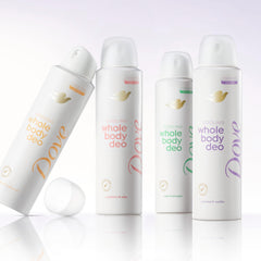 Fragancia tropical Coco-Vainilla de Dove para una sensación veraniega.