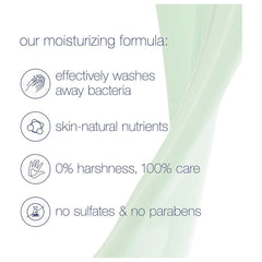 Dove gel de ducha Pepino y Té Verde, fragancia fresca para despertar los sentidos.