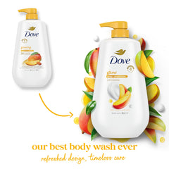 Dove Glowing Fragrancia Mango para despertar los sentidos durante la ducha