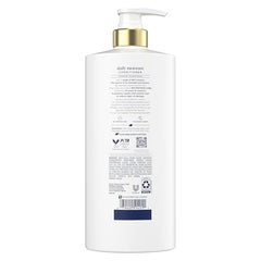 Acondicionador Dove: textura cremosa que desenreda y aporta suavidad visible