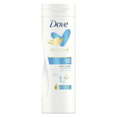 Loción corporal Dove Hidratación Profunda en frasco para uso diario.