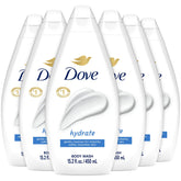 Dove Hydrate bottle with sea scent for hydrated skin after shower