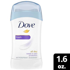 Dove Invisible Solid Fresh underarm application demonstrates smooth, even coverage