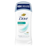 Dove Invisible Solid Sensitive Stick: easy application for clean, even coverage.