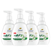 Dove Jabon Mano Espuma Aloe Eucalipto: espuma suave que cuida la piel durante el lavado
